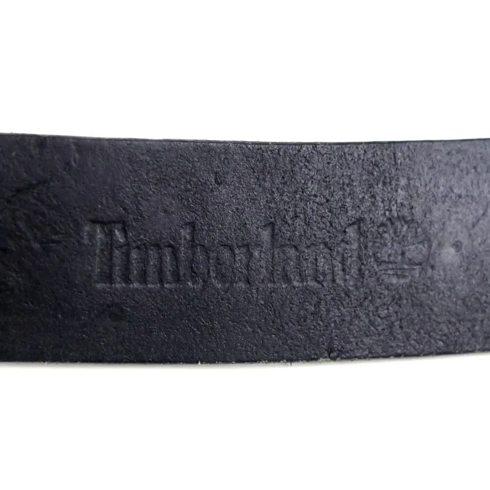 Timberland SADDLE BLACK GENUINE LEATHER 1 1/4